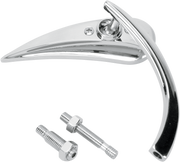 Mirror - Micro - Rad 2 - Side View - Teardrop - Chrome - Right