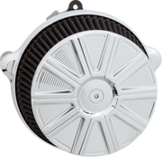 Big Sucker™ Stage 1 Air Cleaner Kit with Cover - 10 Gauge - Chrome