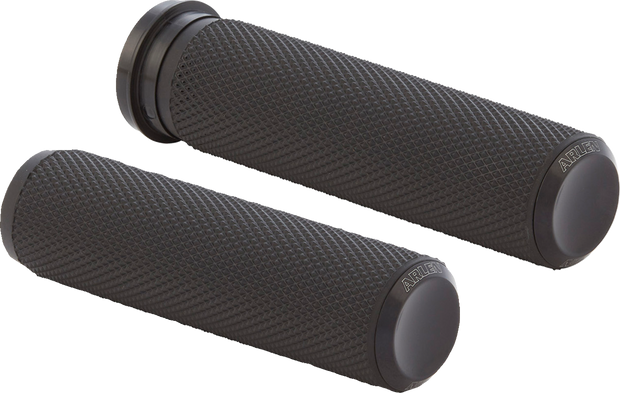 Knurled Grips - Cable - Black