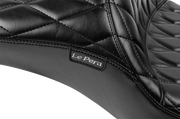 Maverick Daddy Long Legs Seat - Without Backrest - Diamond Stitched - FLH/FLT '23-'24