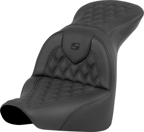 RoadSofa™ Seat - Lattice Stitch - without Driver Backrest - FLFB/FXBR &