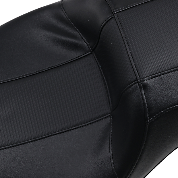 Outcast Daddy Long Legs Seat - 2-Up - w/o Backrest - Carbon Fiber Inlay - Black - FL &