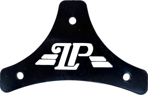 Sissy Bar Plate - Dead End - Classic - Black - Softail/Touring &