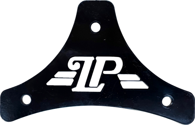 Sissy Bar Plate - Dead End - Classic - Black - Softail/Touring &