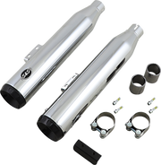 Grand National Slip-On Mufflers - Chrome