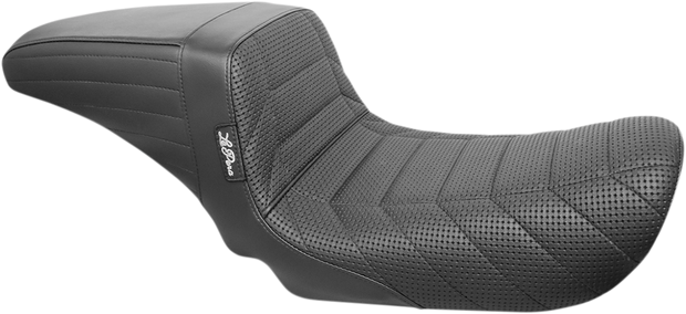 Kickflip Seat - Flat Track Stitch - Black - FXD &