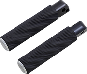 Passenger Knurled Footpegs - Chrome - FX/FL '18-'25