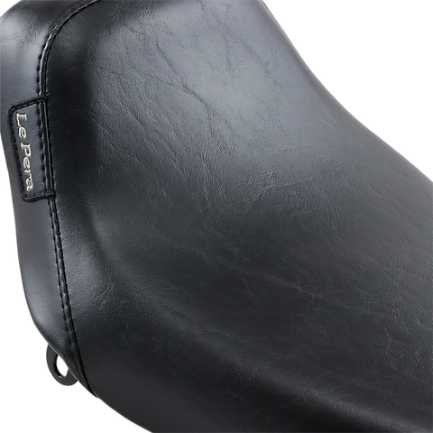 Bare Bones Solo Seat - Smooth - Black - FX/FL &