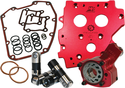 Race Series® Conversion Camplate Oil System - Twin Cam