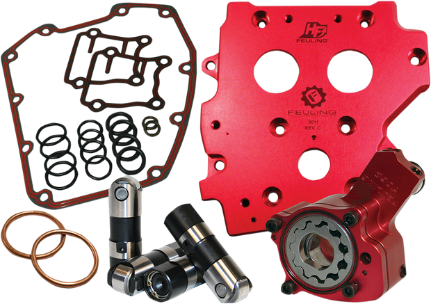 Race Series® Conversion Camplate Oil System - Twin Cam