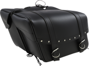Highwayman Rivet Slant-Style Saddlebags - Large