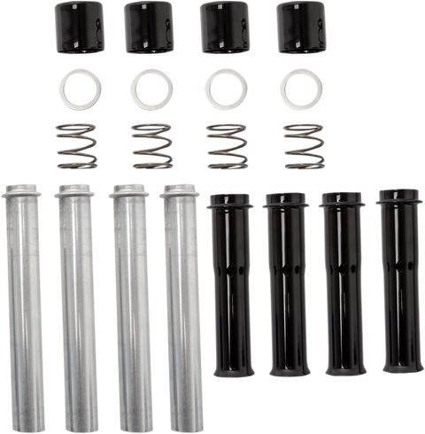 Pushrod Tubes - Gloss Black - Twin Cam | M8