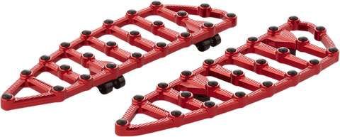 MX Driver Floorboards - Red