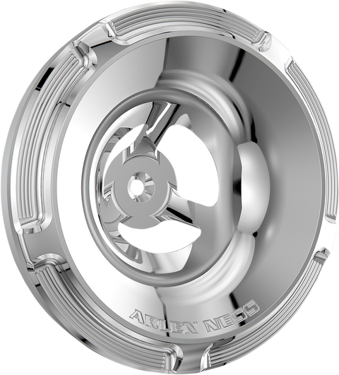 Velocity Air Cleaner Cover - Beveled - Chrome