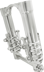 Fork Legs - 49 mm - Chrome - For Factory Brake Caliper