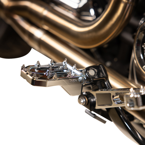 Aggressor Footpegs - Rear - Chrome