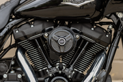Air Cleaner Cover - Triple-Spoke - Black