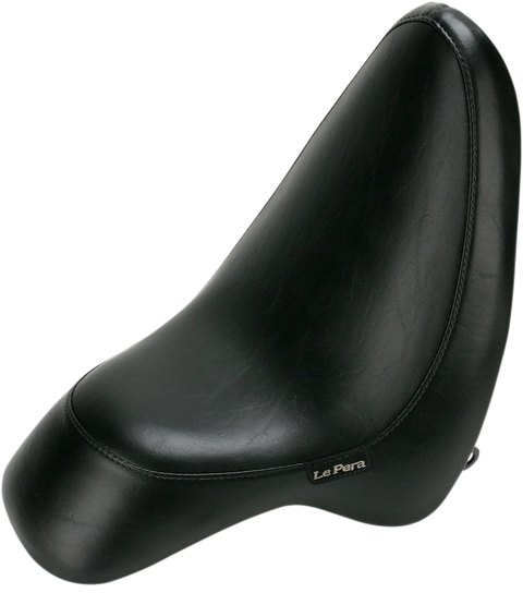 Silhouette Solo Seat - Smooth/Bullet - Black - Softail &