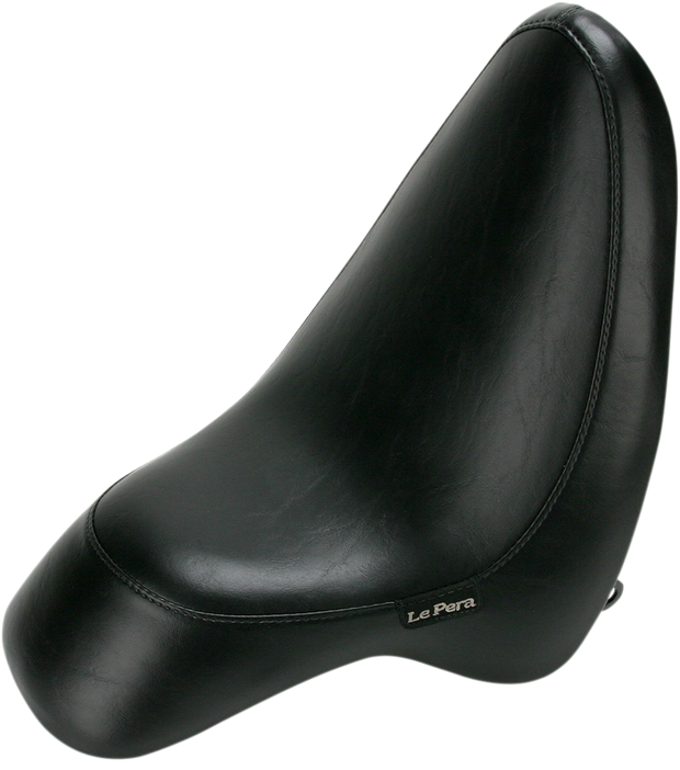 Silhouette Solo Seat - Smooth/Bullet - Black - Softail &