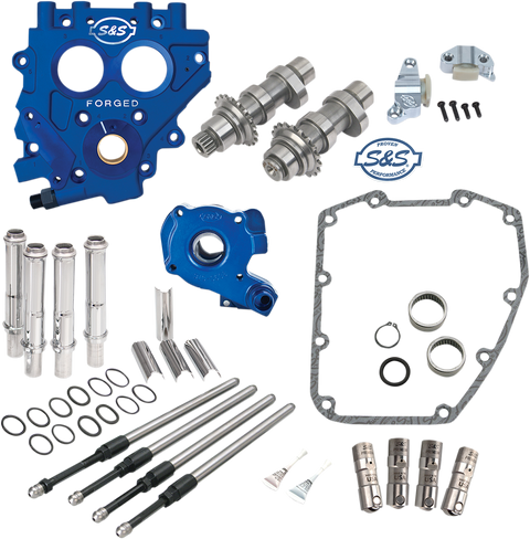 Cam Chest with Plate Kit - 585C - Standard Cams - Twin Cam