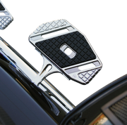 Forged Floorboard Mounts - Passenger - Chrome