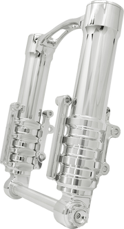 Fork Legs - 49 mm - Chrome - For Factory Brake Caliper