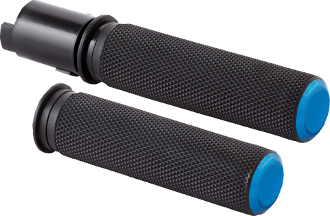 Knurled Grips - TBW - Blue