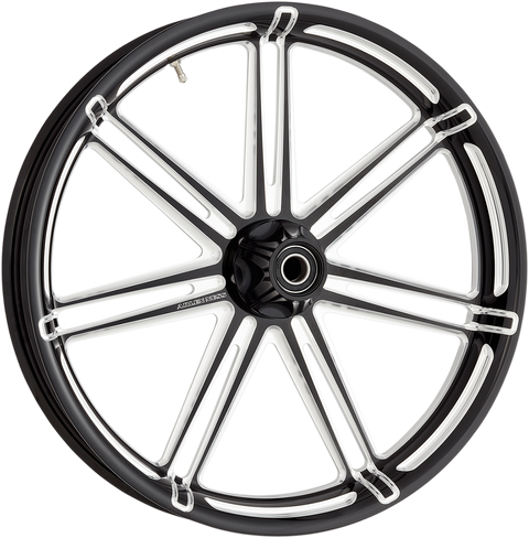 Wheel - 7-Valve - Front - Dual Disc/With ABS - Black - 21x3.5