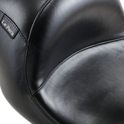 Maverick Seat - Up-Front - Without Backrest - Smooth - Black - FL '08-'23