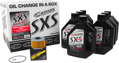 SXS Synthetic Oil Change Kit - Honda Talon - 10W40