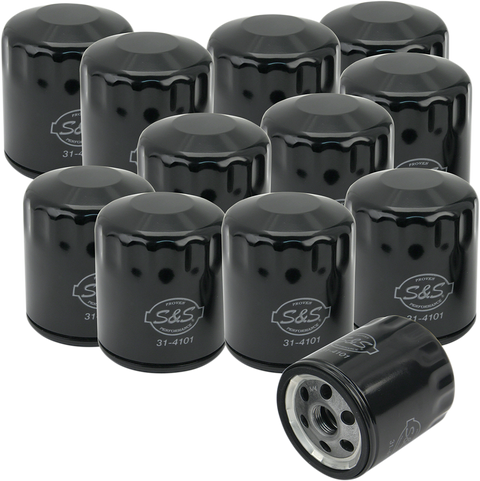 Oil Filters - Black - 12-Pack