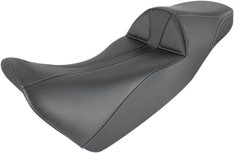 Adventure Tour Seat - One-Piece - Standard - Stitched - Black - Africa Twin