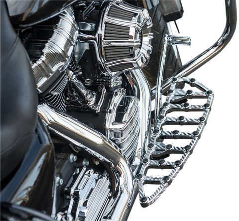 MX Driver Floorboards - Chrome