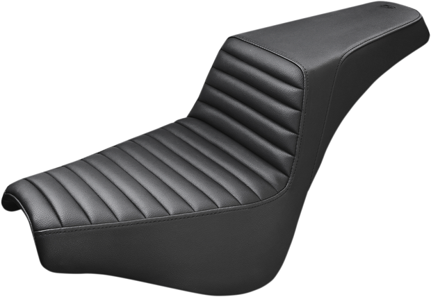 Step-Up Seat - Front Tuck-n-Roll - Black - FX &
