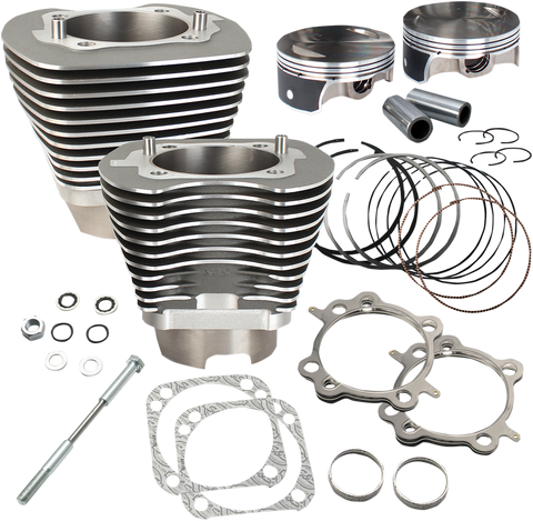117" Big Bore Cylinder Kit - Stone Gray - Twin Cam