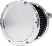 BA Race Series Air Cleaner Kit - Raw - Black Filter