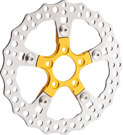 Rotor Mount - Ness Wheel - Gold