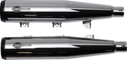 Grand National Slip-On Mufflers - Chrome - 50-State