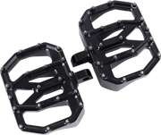 Mini Aggressor Floorboards - Black - Rear