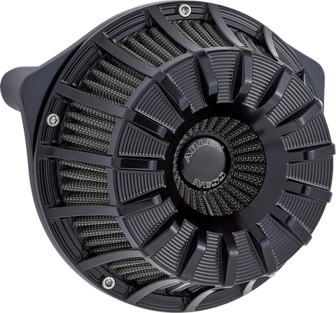 Inverted Series Air Cleaner Kit - 15-Spoke - All Black