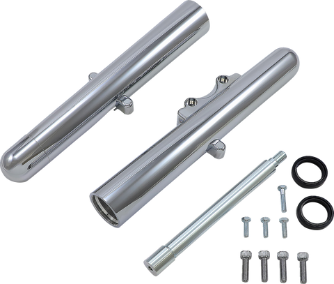 Fork Legs - Chrome - Hot Legs - Custom Single Disc - Smooth - &