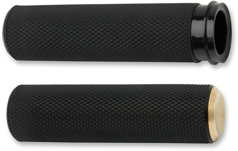 Knurled Grips - Cable - Brass