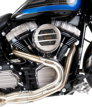 Pushrod Tube Cover Kit - 10 Gauge® - Titanium - M8