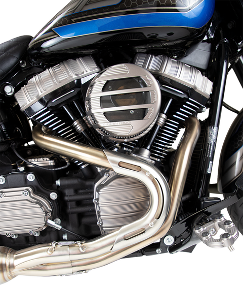 Pushrod Tube Cover Kit - 10 Gauge® - Titanium - M8