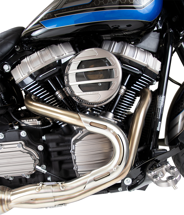 Pushrod Tube Cover Kit - 10 Gauge® - Titanium - M8