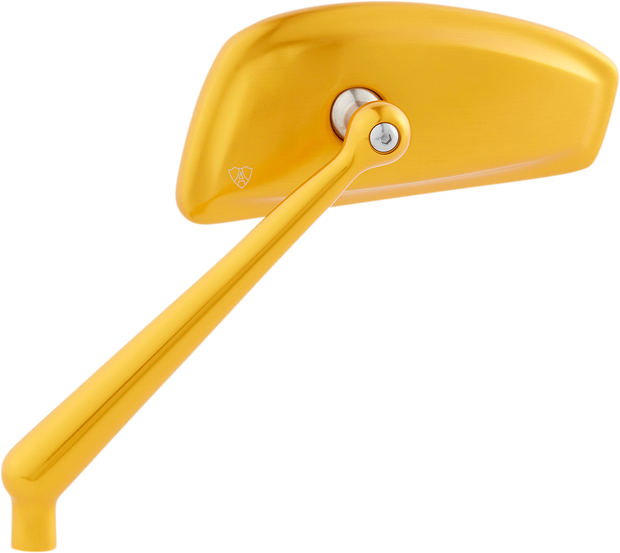 Mirror - Tearchop - Side View - Teardrop - Gold - Left
