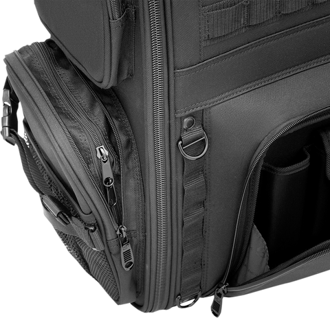 S3500 Tactical Sissy Bar Bag - Black
