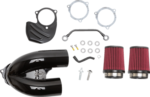 Tuned Induction Air Cleaner Kit - Gloss Black