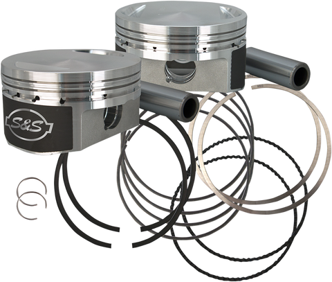 Piston Kit - 3.5625" - 1250cc Big Bore - 10.3:1 CR - XL