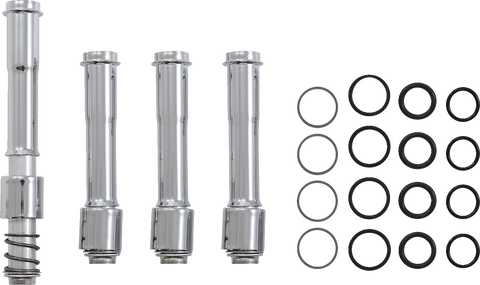 Pushrod Cover Kit - Chrome - Twin Cam | M8